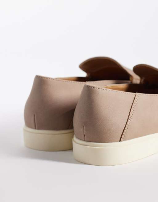 SEQWL – Kayak – Loafer aus Nubuklederimitat in Taupe, 4 von 4