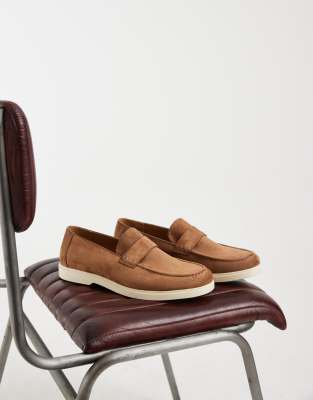  Kayak loafer in tan micro