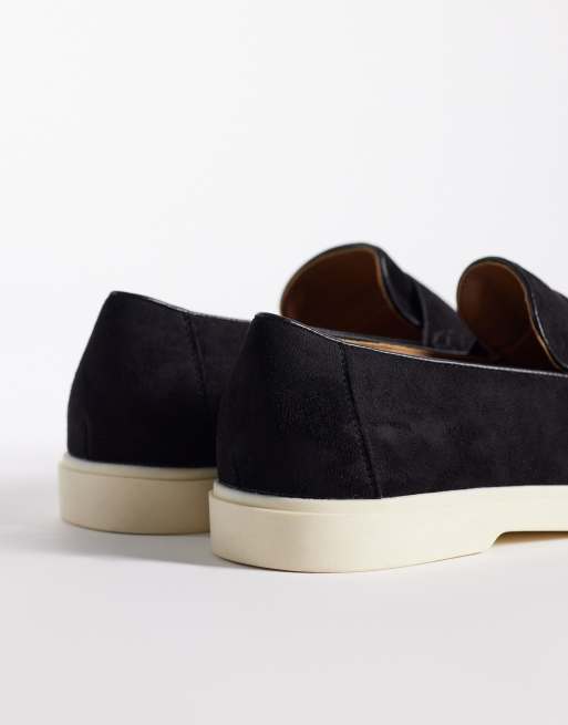SEQWL Kayak loafers in black micro, 4 of 4