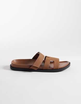  Kidman sandals with straps in nubuck 