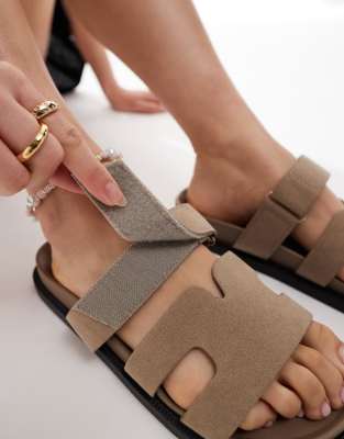 SALT&CHOCOLATE ♥ Comfy String Sandals /追跡付 ROXY Coastal Cool Sandals - Black | Bikini Village
