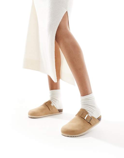 SEQWL - Klompen in beige