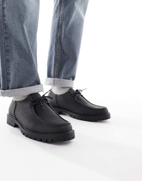 SEQWL lace up shoes in black - view 1