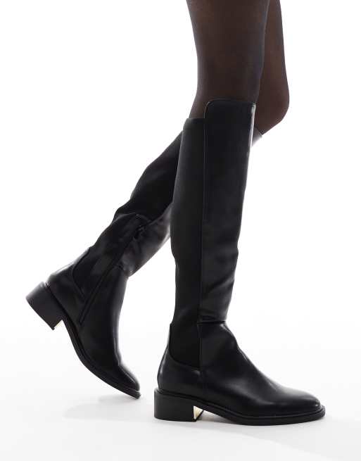 SEQWL – Latte – Reiterstiefel in Schwarz, 4 von 4