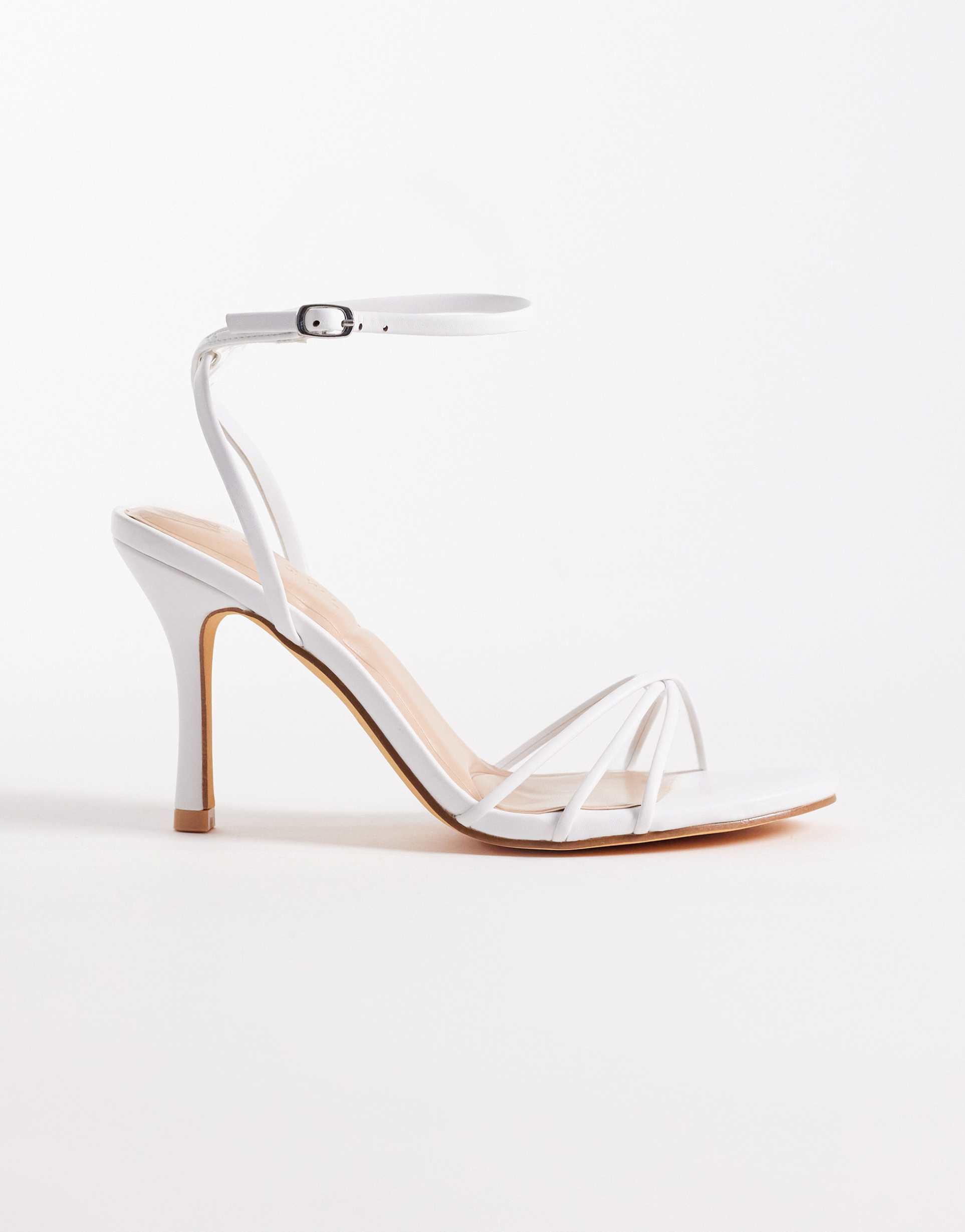 seqwl lolly heeled sandals in white