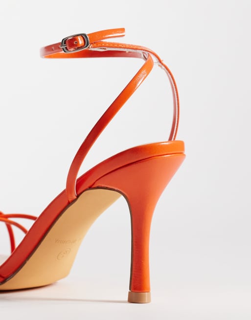 SEQWL – Lolly – Sandaletten in Orange, 4 von 4