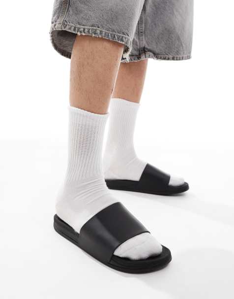 SEQWL Mamun sandals with strap in black - view 1