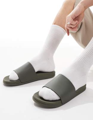 Size 12.0 SEQWL SEQWL Mamun sandals with strap in olive sandals