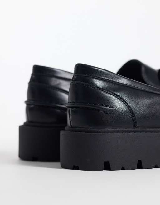 SEQWL masywne loafersy w czerni, 4 z 4