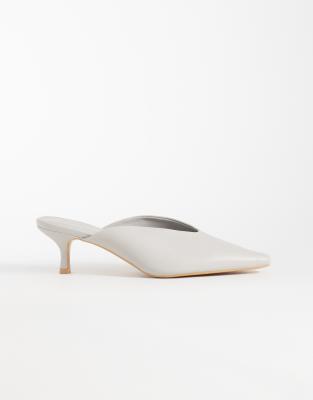 Seqwl Maybach High Vamp Mules In Gray