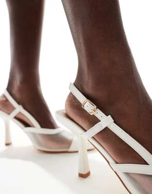 Seqwl Mayback Slingback Kitten Heel Pumps