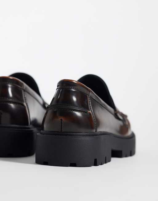 SEQWL - mocasines chunky Kinder en marrón envejecido, 4 de 4