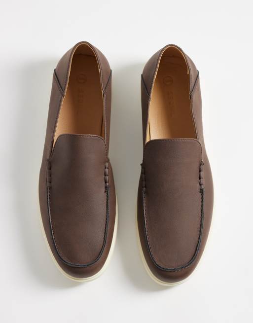 SEQWL - mocasines Kayak de nubuck sintético color mocha - marrón, 2 de 4