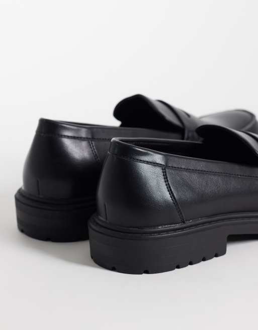 SEQWL mocassins à bout carré Sven noirs, 2 de 4