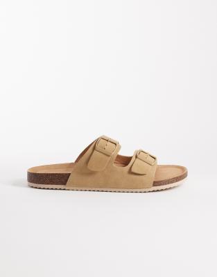 Molsen - Sandalen in Taupe mit Schnallen-Neutral Neutral 44