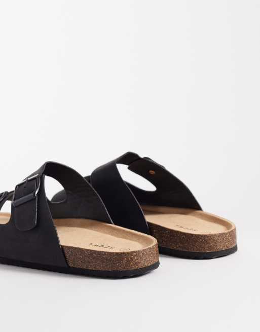 SEQWL – Molsen – Svarta sandaler med spännen, 4 av 4