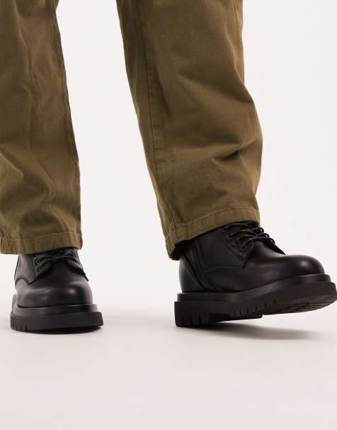 SEQWL – Mvega – Svarta, höga boots med snörning - view 1