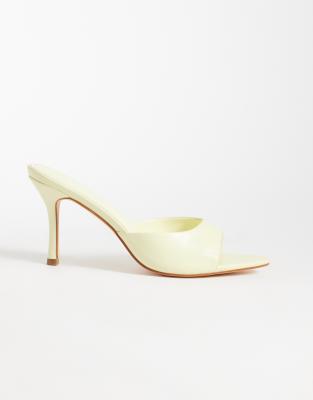 Seqwl Ocon Heeled Sandals In Yellow