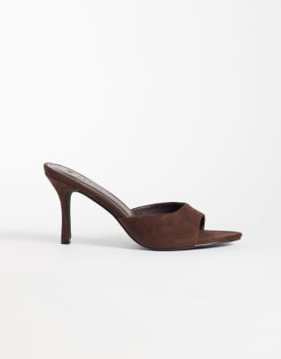 Seqwl Ocon Heeled Sandals In Brown