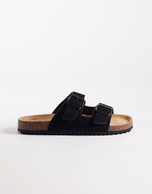 Olsen - Sandales à boucles - Noir 37