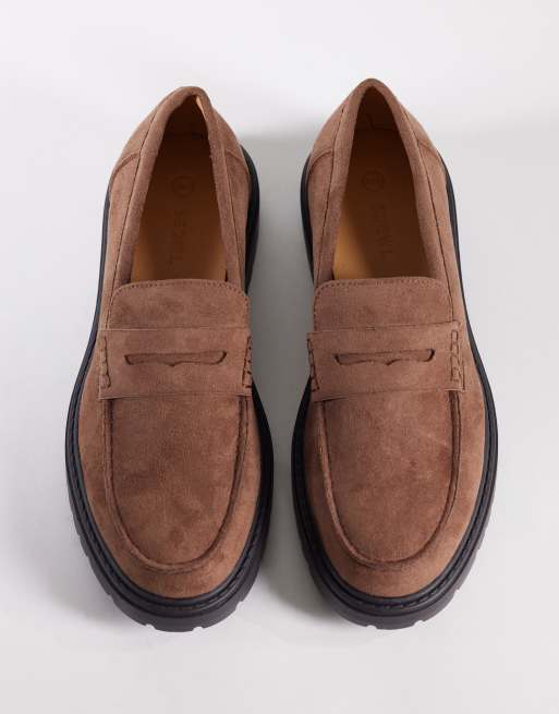 SEQWL - Pier - Brune chunky loafers, 4 af 4
