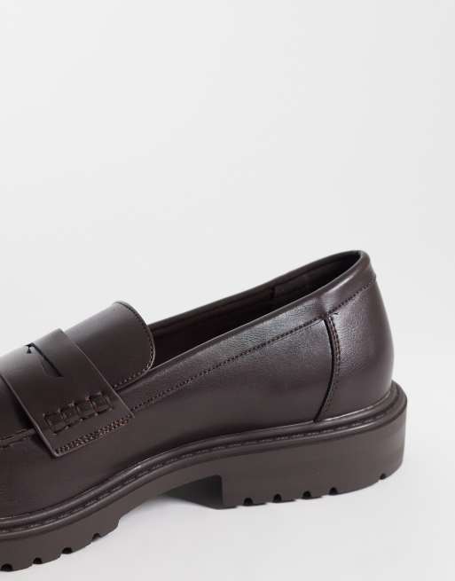 SEQWL Pier chunky loafer i brun, 3 af 4