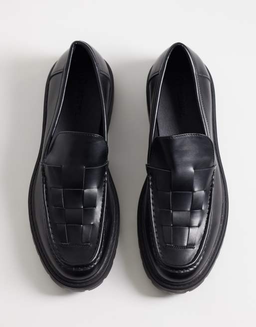 SEQWL Pier woven loafers in black, 3 of 4