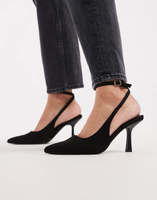  Salado heeled court shoe  micro