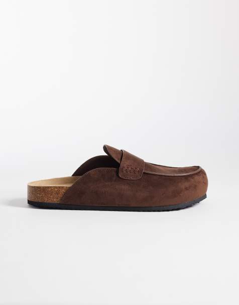 SEQWL Slip-on-Mule im Loafer-Stil in Schokobraun - view 1