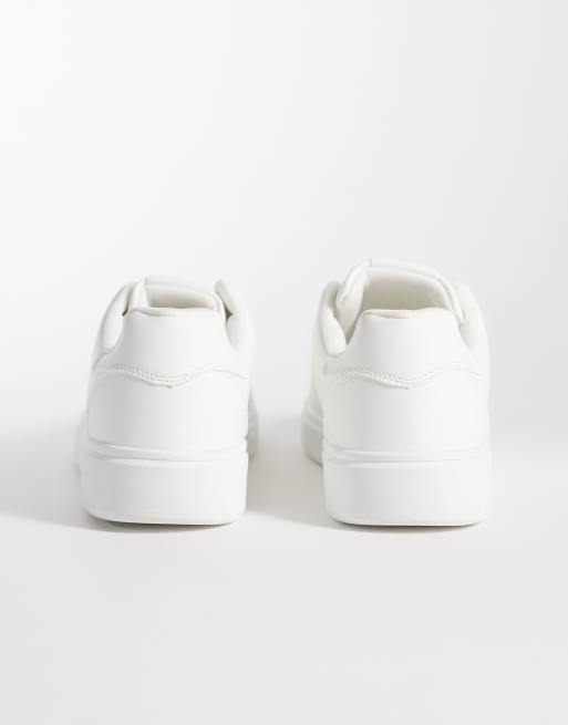 SEQWL sneakers met veters in wit, 5 van 5