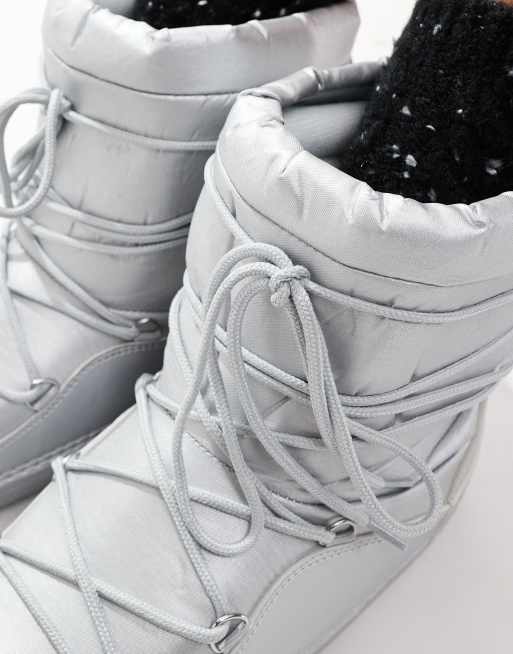 SEQWL snow boots in silver