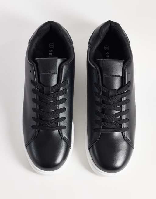 SEQWL snøresneakers i sort, 2 af 5