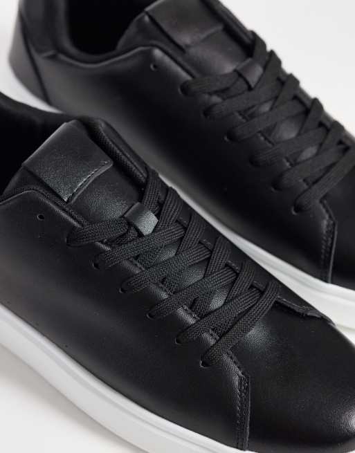 SEQWL snøresneakers i sort, 3 af 5