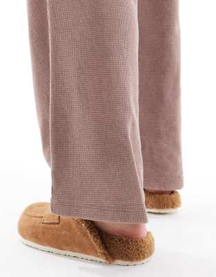 Seqwl Soda Fur Lined Mules In Neutral