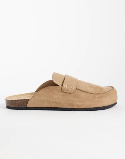 SEQWL - Soda - Gråbrune slip-on-mules i loafer-stil - view 1