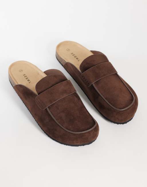 SEQWL - Soda - Instaploafers in chocoladebruin, 4 van 4
