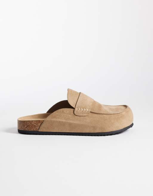SEQWL - Soda - Sabot stile mocassino color tortora