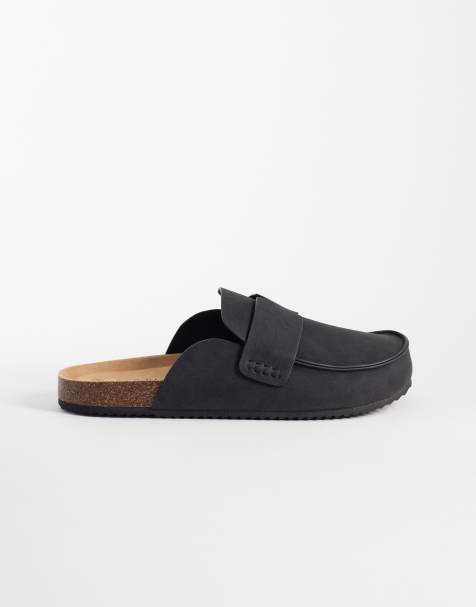 SEQWL Soda slip on loafer style mule with in black - view 1