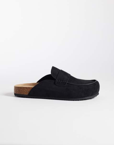 SEQWL Soda slip on loafer style mule with in black - view 1