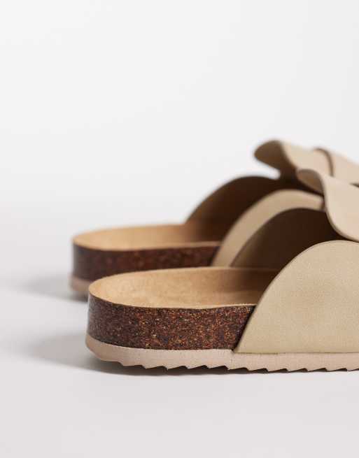 SEQWL Soda slip-on loafer-style mules in taupe, 4 of 4