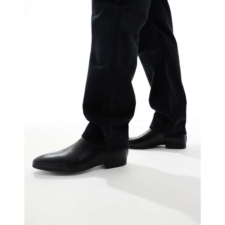 SEQWL Spurs formal chelsea boots in black | ASOS display picture 2