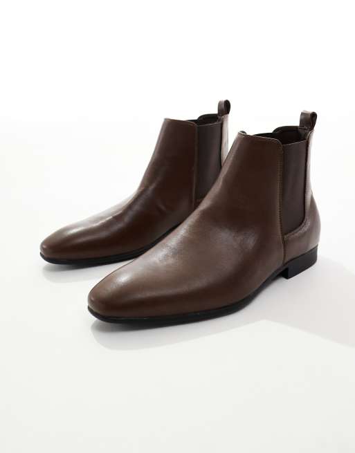SEQWL - Spurs - Gyldenbrune elegante Chelsea-støvler, 2 af 4