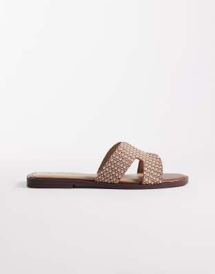 Seqwl Storke Flat Sandals In Multi