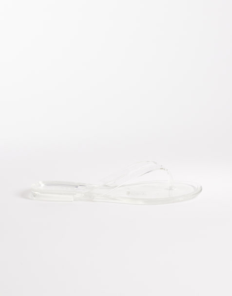SEQWL - Tongs en plastique souple - Transparent - view 1