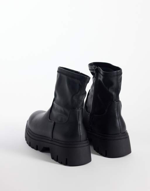 SEQWL - Twirl - Bottes chaussettes chunky - Noir, 3 de 4