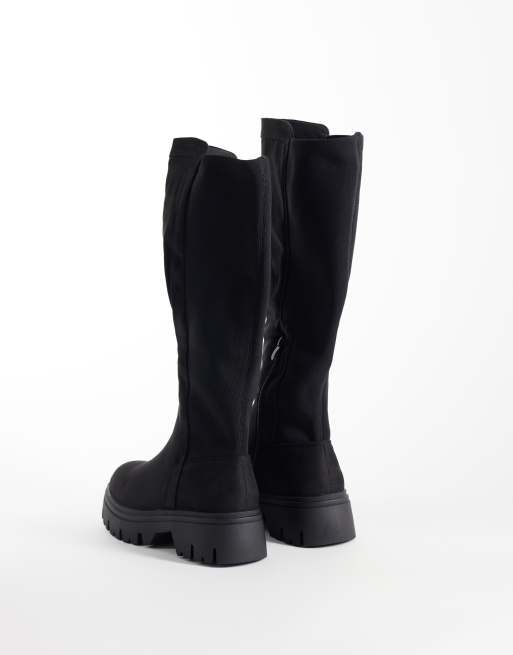 SEQWL - Twirl - Bottes chunky hauteur genou - Noir, 3 de 4