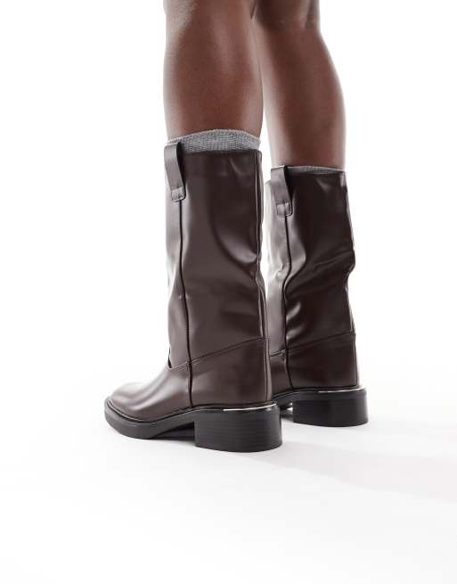 SEQWL - Twix - Bottes à enfiler - Marron, 2 de 4
