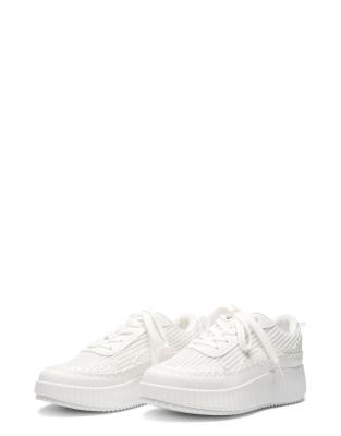  Wedge sneakers with lace closure 