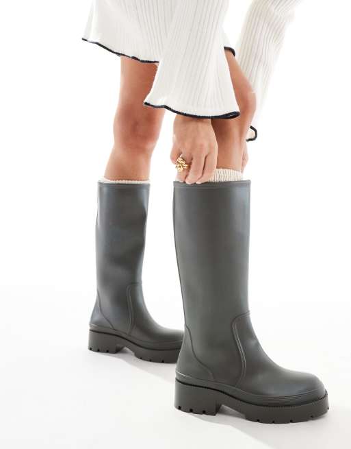 SEQWL wellies in green | ASOS