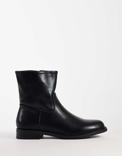 SEQWL - Whisper Refined - Botines negros sin cierres - view 1
